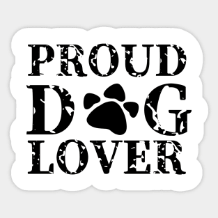 Dog lover 2411 Sticker